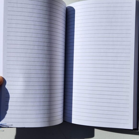 New Gartner Studios Fabric Zippered Journal 6" x 8" 120 Sheets Paper Notebook Di - Picture 5 of 12